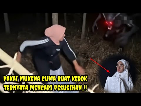 🔴 Heretic ritual in the forest mukena just for disguise