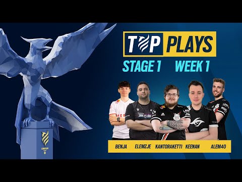 TOP PLAYS: Rainbow Six EU League 2022 - Stage 1 Week 1