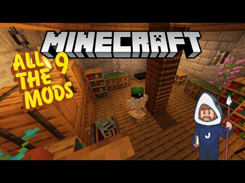 EPIC Bunny Hopping & Magical Glyphs! - All the Mods 9
