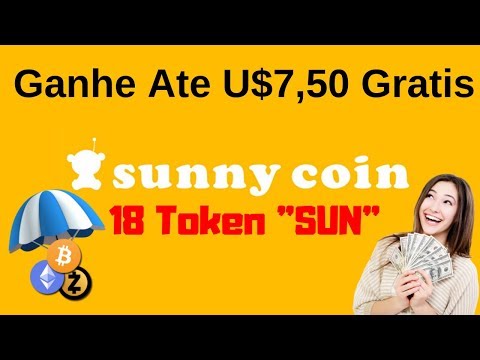 Sunny Coin- Ganhe Ate U$7,50 Gratis Airdrop Latoken 18 Token "SUN"