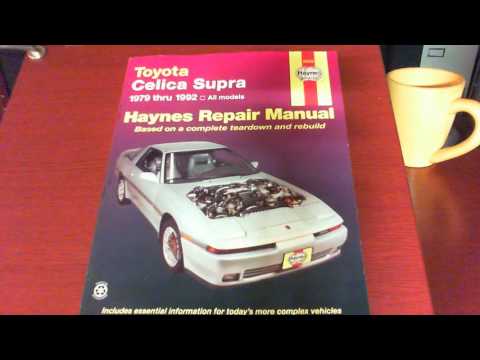 Thumbnail for Toyota Celica Supra Haynes Repair Manual in Great Condition 92025 Best Price by Toyota, Toyota GR Supra, Toyota Celica, Toyota Supra