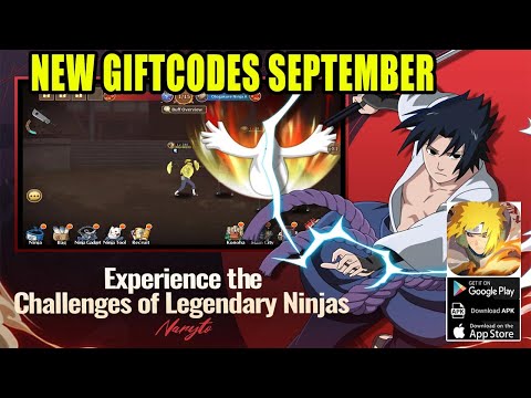 Ninja Legacy Storm Trial New Giftcodes September - Naruto iOS Android