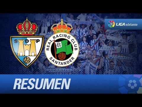 Resumen de SD Ponferradina (1-1) Racing de Santander - HD