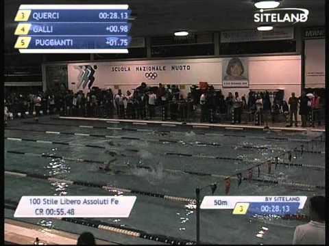 Eliminatorie 2 dei 100 Stile Libero  Assoluti Femmine - 15 Memorial Chiara Giavi
