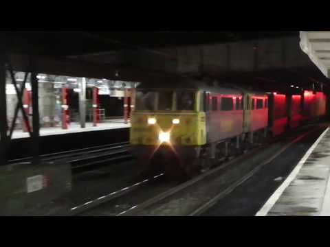 Freightliner 86's on liners, 18th January 2018