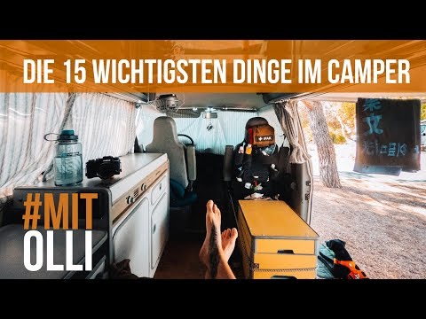 Die 15 wichtigsten Dinge im VW T3 Camper auf einem Road Trip