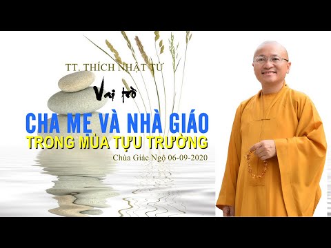 Vai trò của cha mẹ và thầy cô trong mùa tựu trường