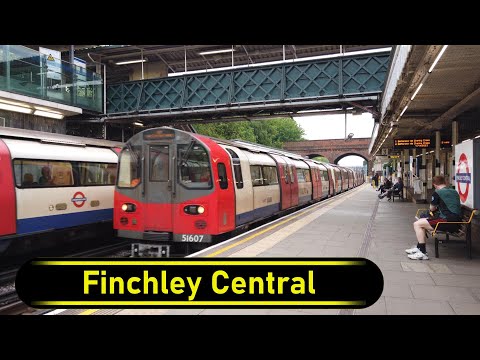 Tube Station Finchley Central - London 🇬🇧 - Walkthrough 🚶