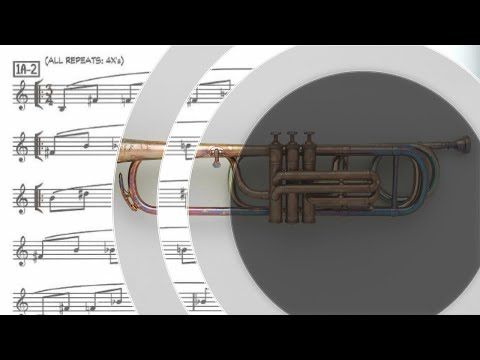 🎺🎺 [TRUMPET LIP FLEXIBILITY] - Modern Flexibilities for Brass (01A) - PLAY IT WIT ME!