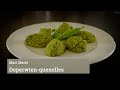 Doperwten-quenelles van Mari Maris