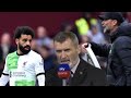 Roy Keane Reaction on Jürgen Klopp and Mo Salah arguing 