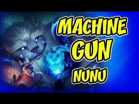 League Of Legends | URF | Machine Gun Nunu