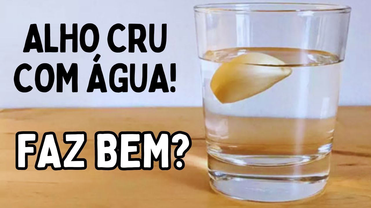 ALHO CRU COM ÁGUA É BOM PARA.... DESCUBRA | Dr Dayan Siebra