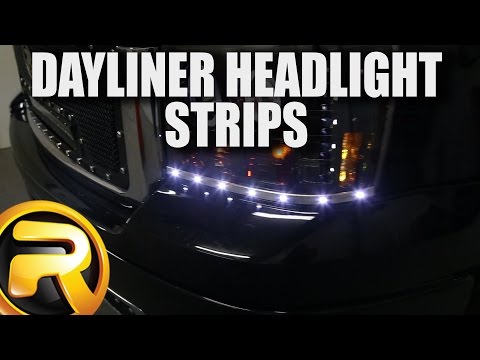 How to Install Putco G2 Dayliner LED Headlight Strips