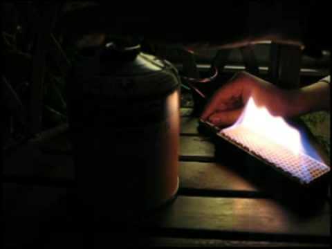 Ceramic Burner Firing Test