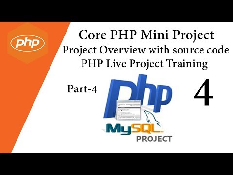 Learn Core PHP Mini Project Project Overview with source code PHP Live ...
