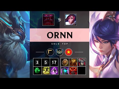 Ornn Top vs Fiora - VN Challenger Patch 25.09