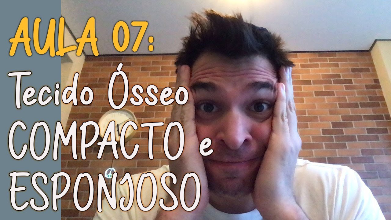 Aula 07 - Sistema Esquelético - OSSO ESPONJOSO E OSSO COMPACTO - #Anatomiahumana