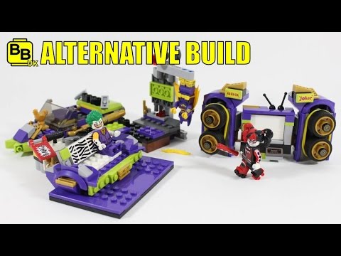 LEGO BATMAN MOVIE 70906 ALTERNATIVE BUILD JOKER'S CRIB Video