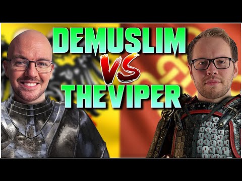 DeMusliM (RANK 1) vs TheViper! | AoE4 | Grubby