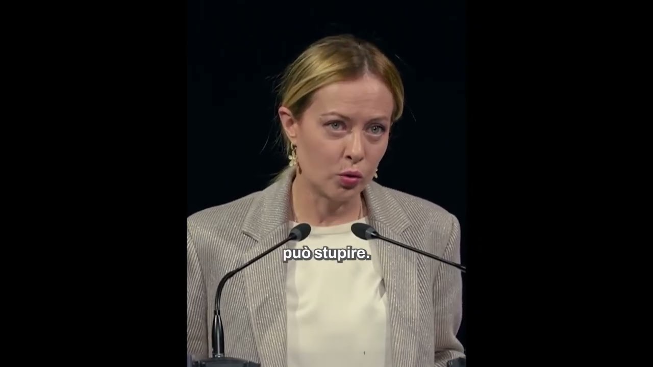 GIORGIA MELONI: "IO NON MI ARRENDO E VOI NEMMENO: UNITI POSSIAMO FARE COSE STRAORDINARIE"