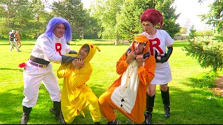 TEAM ROCKET FINALLY CAUGHT PIKACHU!