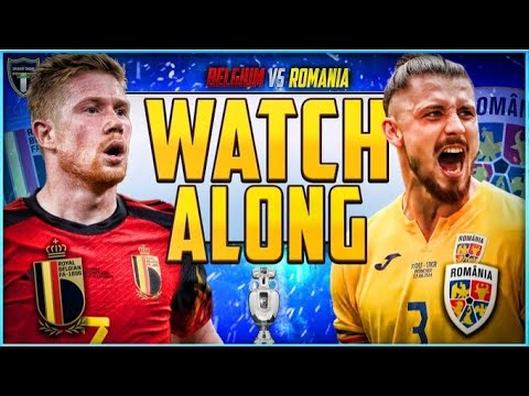 Belgium vs Romania Euro 2024 Live Stream Watchalong
