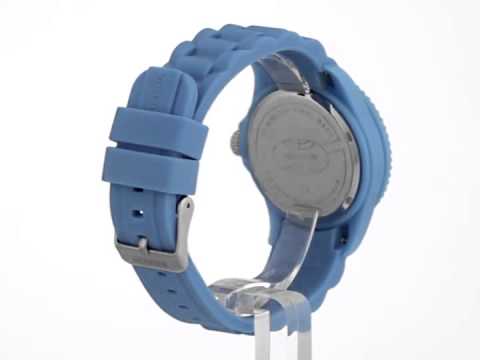 Madison New York Unisex Armbanduhr Candy Time Analog Silikon blau