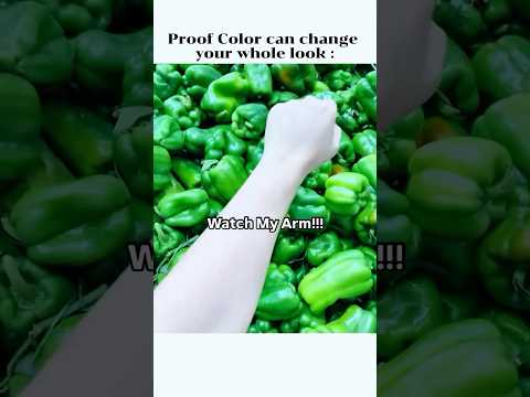 How Colors Can Change Your Skin Tone 😱 #clearskin #homeremedies #beautytips #skincare