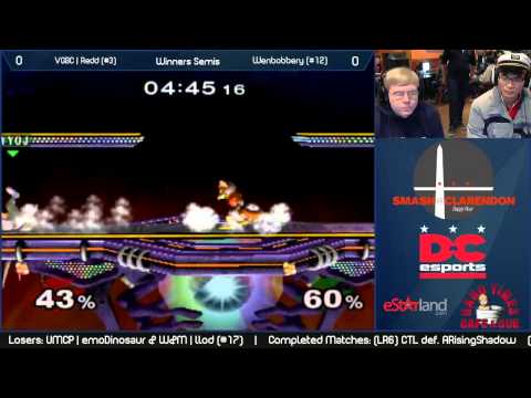 Smash @ Clarendon (12/19/2014) WS - Wenbobular (#12) vs. VGBC | Redd (#3)