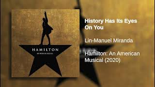 History Has It's Eyes On You | Hamilton (LIVE): Original Broadway Cast