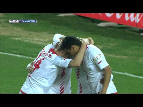 Gol de Diogo (4-0) en el Sevilla FC - Real Valladolid - HD
