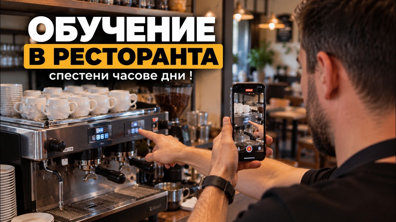 Обучение на персонал в ресторант: чеклисти и видео инструкции, които спестяват време