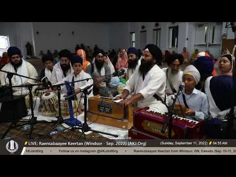 020 Bhai Vijayant Singh Jee @ Windsor Akhand Keertan Smaagam Sep  2022