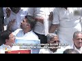 Karnataka CM Siddaramaiah, Congress legislators hold protest against Centre over drought relief - Video