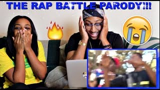 Couple Reacts : &quot;THE RAP BATTLE PARODY&quot; (ORIGINAL) Reaction!!!