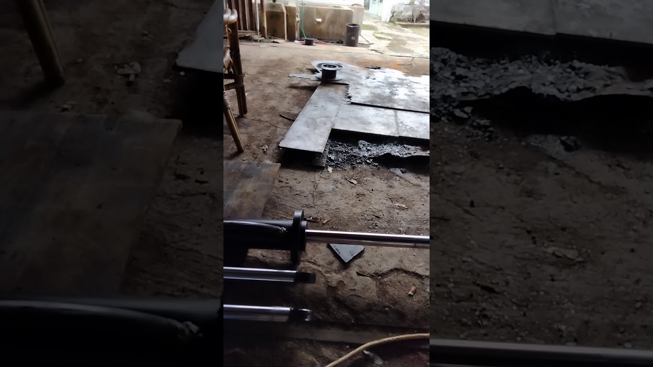 Power Pack dan cylinder press paving/batako