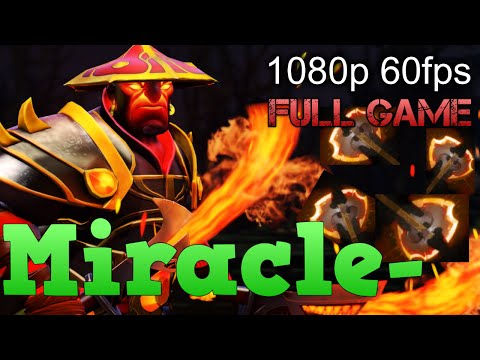 Miracle plays Ember Spirit #1: Miracle vs NoOne. Dota 2 Full game.