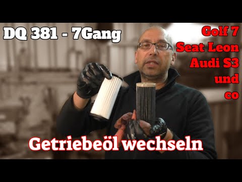 DQ 381 - 7-speed DSG - Automatic transmission fluid change - Golf 7 / Seat Leon / Skoda Octavia
