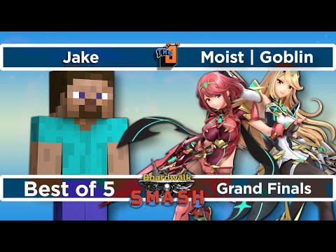 BWS 60 Grand Finals- Moist | Goblin (Pyra & Mythra, Roy) v Jake (Steve) - CFL SSBU