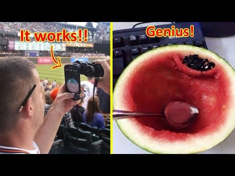 10+ Life Hacks From People with No Money But Huge Brains Video
