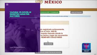 Portal "Mi Vacuna" presenta fallas por tercer día | Noticias con Yuriria Sierra