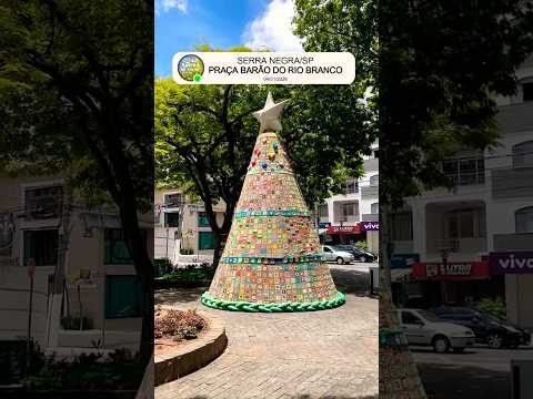 PRAÇA BARÃO DE RIO BRANCO I SERRA NEGRA/SP - #reels #youtubeshorts #garden  #travel #serranegra