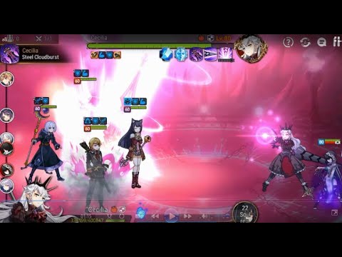 [Epic 7] Abyss Challenge Floor 8 - Schuri CR comp - 3 stars clear - Weakness + Knight hero
