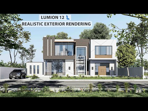Lumion 12 Tutorial Best Realistic Render Settings Step by Step