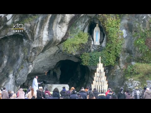 Chapelet du 11 décembre 2021 à Lourdes