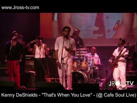 James Ross @ (Singer) Kenny DeShields - "That's When You Love" - Cafe Soul Live - www.Jross-tv.com