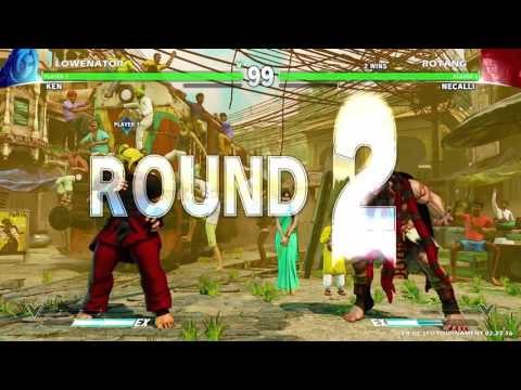 SFV Tourney 20   Match 59   Lowenator vs Rotang