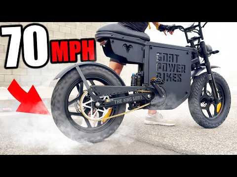 The NEW King Goat ebike is INSANE!