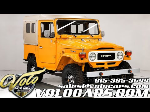 1980 Toyota Land Cruiser FJ (CC-1601051) for sale in Volo, Illinois